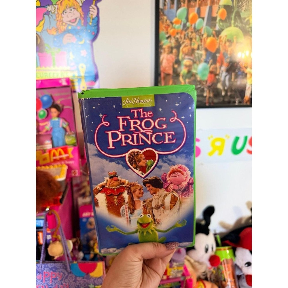 Jim Hensons frog prince vhs